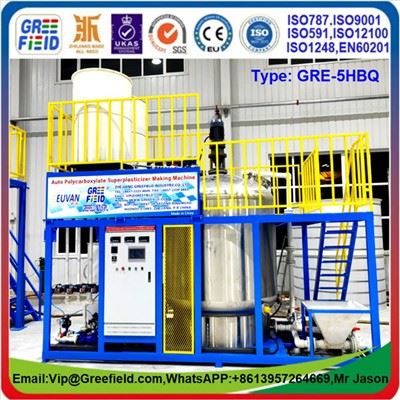 5HBQ 폴리카르복실산염 감수제 액체 생산 라인 GRE-5HBQ